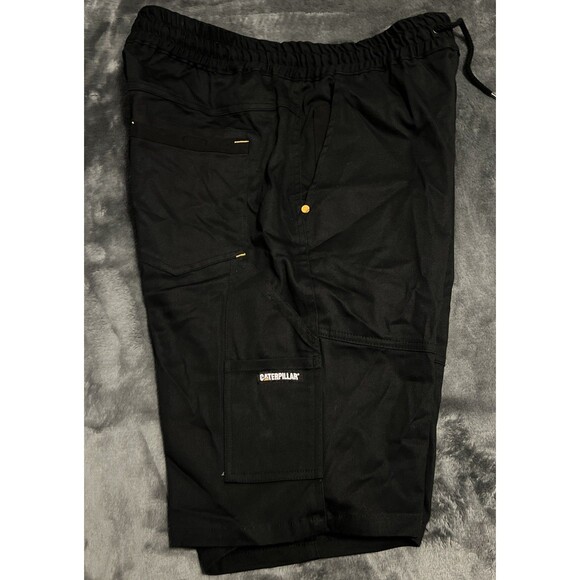 Size 34 Caterpillar Workwear Shorts Pitch Black Style 7080001 - Picture 6 of 7